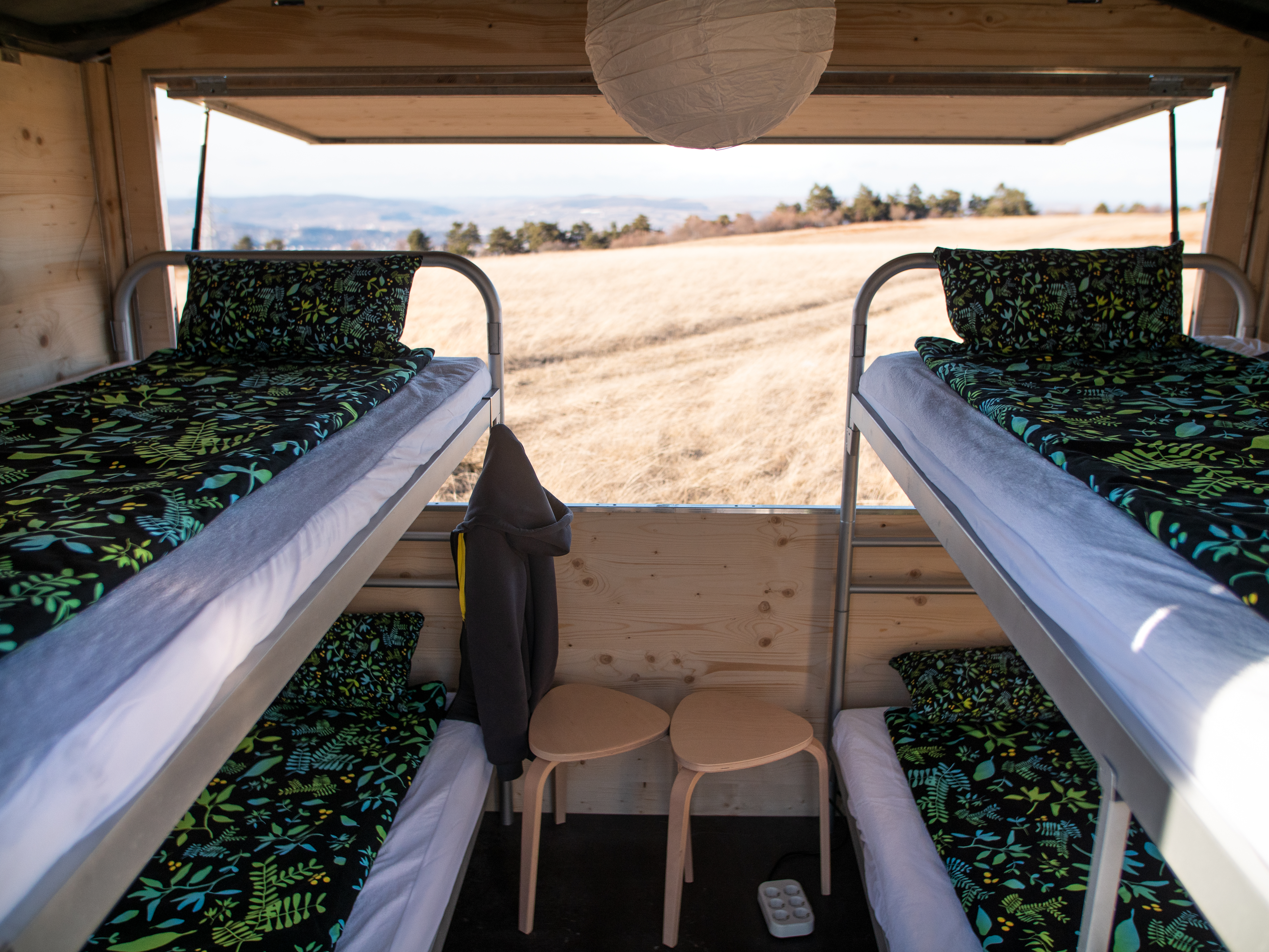 Blue Chalet Interior Beds